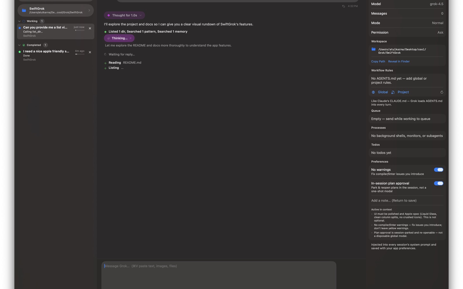 FlowBuild dashboard